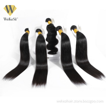 100% wholesale custom human weave hair extension cheap virgin brazilian hair bundles for black women